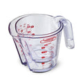 Nesting Measuring Cups Set - 2 Cup & 4 Cup - Clear