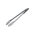 16-Inch Stainless Steel Locking Food Tongs - Silver