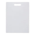 Polypropylene Cutting Board - 11 x 14 Inch, White, Reversible