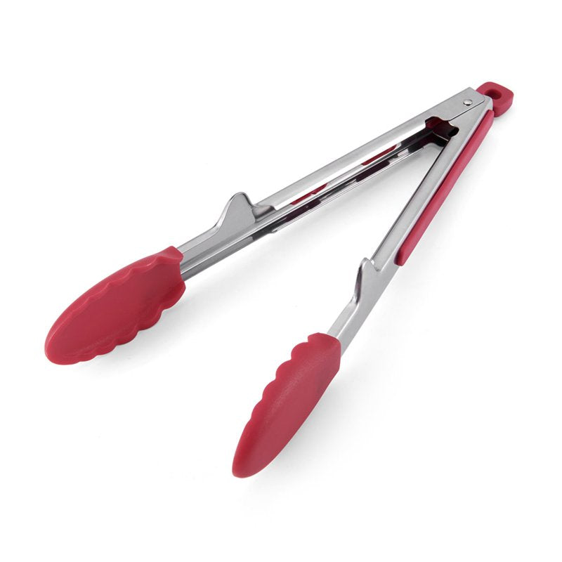 Nylon Kitchen Tongs with Soft Grip Handle - 12.5 Inch