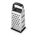 Stainless Steel Box Grater - 9.5 Inch with 4 Grating Surfaces - Farberware Pro