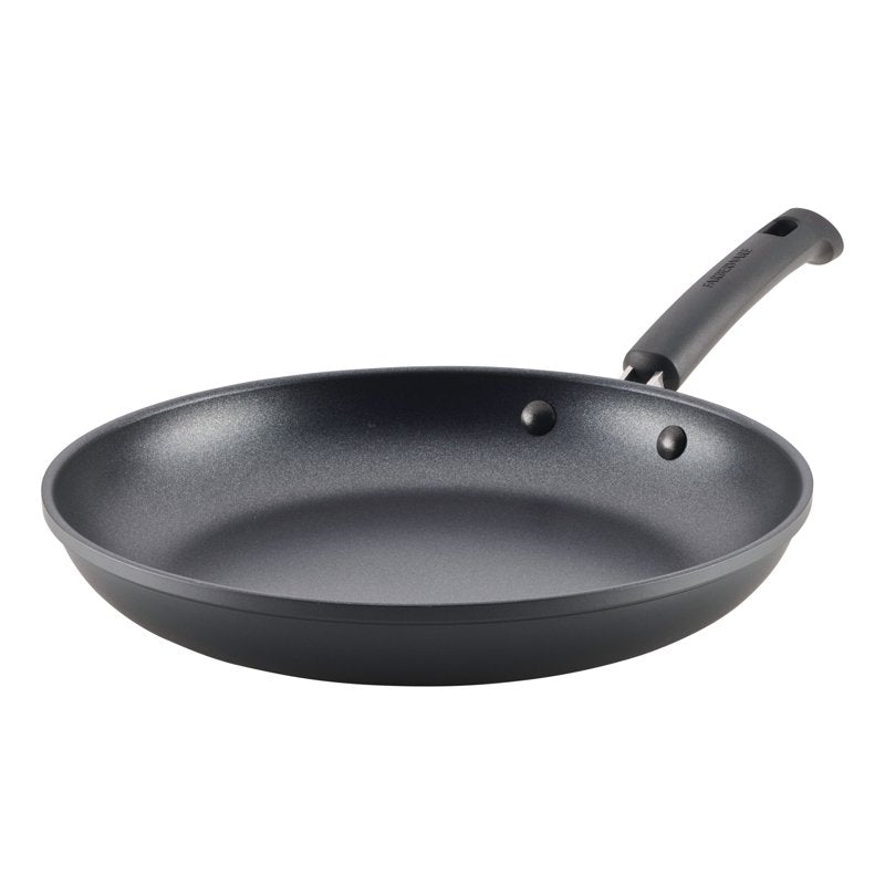 12.25-Inch Nonstick Frying Pan - TrueCook Black Skillet