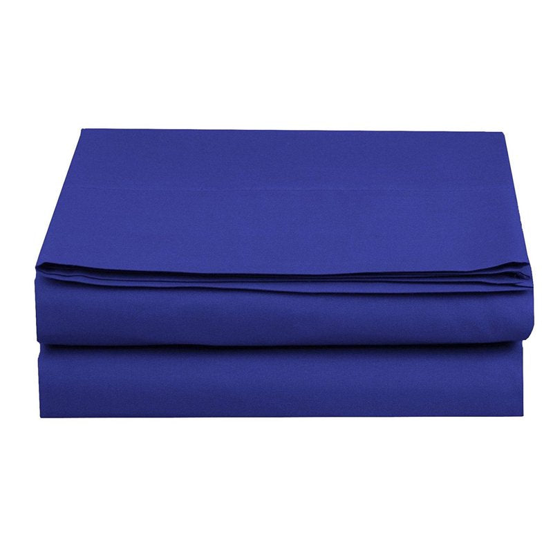 Fitted Sheet Wrinkle-Free 1500 Series Twin Royal Blue - Hotel Quality