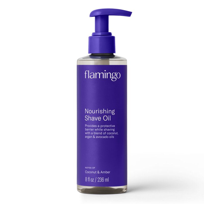 Nourishing Shave Oil for Women - Coconut & Amber - 8 oz