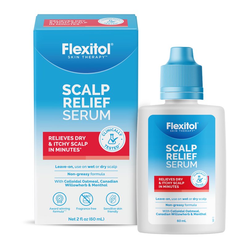 Scalp Relief Serum with 2% Colloidal Oatmeal, Soothing Treatment 2oz