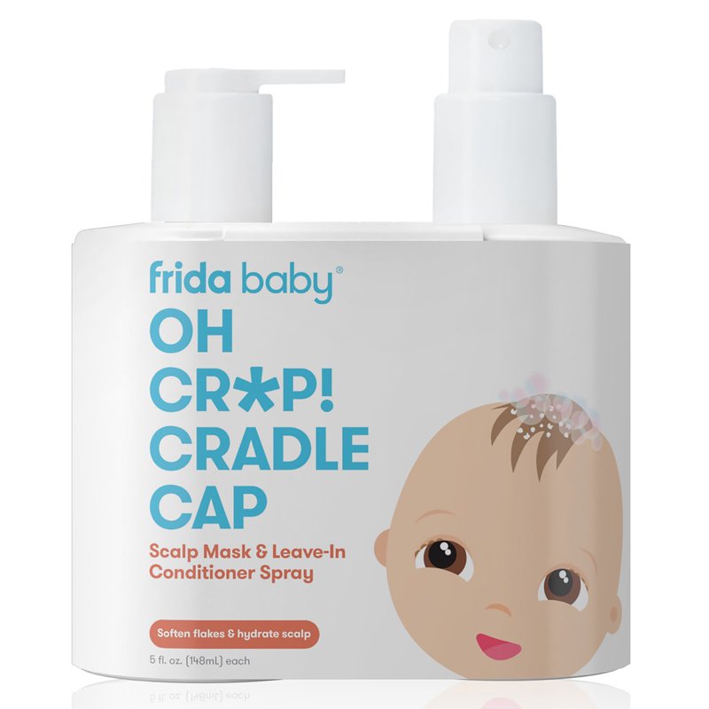 Cradle Cap Treatment Set - Scalp Scrub Shampoo & Conditioner Duo