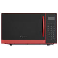 0.9 Cu. Ft. Countertop Microwave - 900 Watt, 10 Power Levels, Red