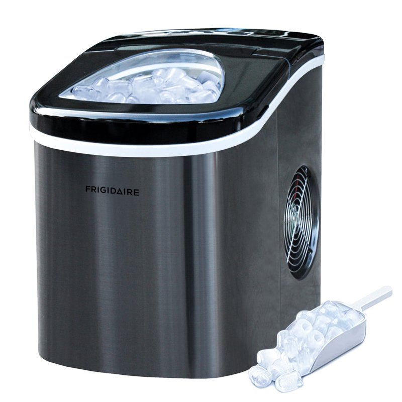 Portable Ice Maker Machine - 26 lb. Bullet Ice Maker - Black