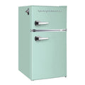 Retro Compact Refrigerator - 3.1 Cu. Ft. with Side Bottle Opener - Mint Green