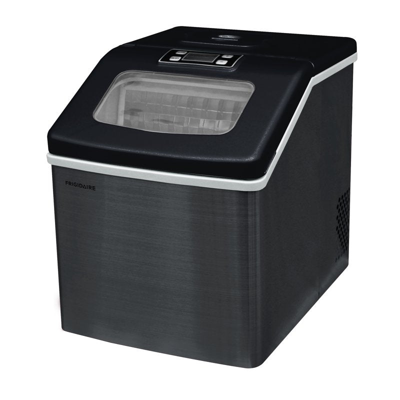 Countertop Ice Maker - 40 lbs Clear Ice Machine - Black