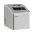 40 lbs. Stainless Steel Countertop Ice Maker - Clear Square Ice