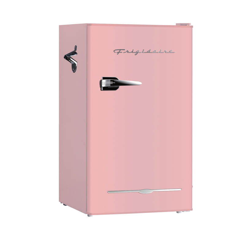 Retro Compact Refrigerator 3.2 Cu. ft. with Bottle Opener - Pink