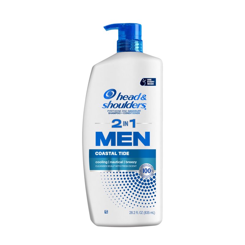 Dandruff Shampoo and Conditioner 2 in 1 - Coastal Tide, 28.2 oz