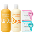 Coily Hair Shampoo & Conditioner Set with Curl Boosters - 11 fl oz