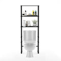 Furinno Turn-N-Tube Toilet Space Saver with 3 Shelves - Espresso