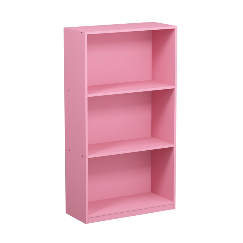 3-Tier Bookcase Storage Shelves - Multiple Colors Available