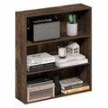3-Tier Open Shelf Bookcase - Compact Storage Organizer