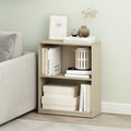 2-Tier Open Shelf Bookcase - Metropolitan Pine Finish