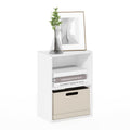 2-Tier Open Shelf Bookcase - Modern Storage for Any Room