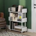 3-Tier Freestanding Display Rack - White Multipurpose Storage