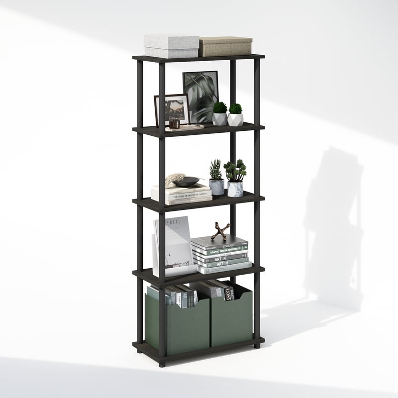 5-Tier Multipurpose Compact Display Rack - Versatile Shelving Unit