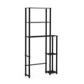 MultiColor Furinno Turn-N-Tube Toilet Space Saver with 5 Shelves - Bathroom Storage Organizer