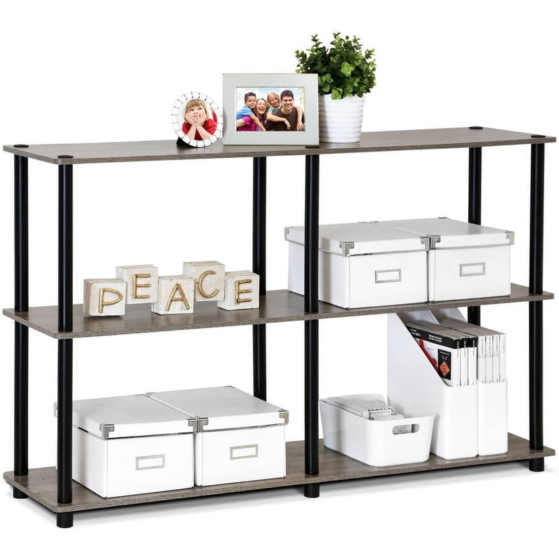 3-Tier Wood Storage Display Rack - Turn-N-Tube Series
