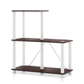 Open Display Shelf Bookcase with 3 Cube Shelves - Multiple Colors