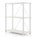 3-Tier Open Display Shelf Bookcase - Versatile Storage Solution