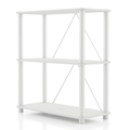 3-Tier Open Display Shelf Bookcase - Versatile Storage Solution