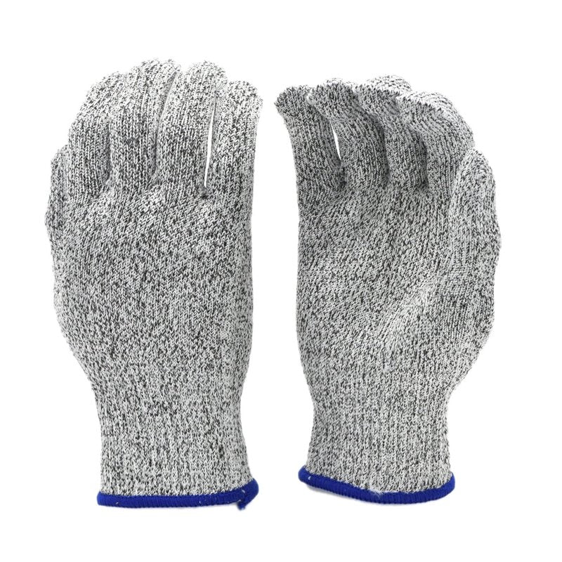 Cut-Resistant Kitchen Gloves - Lightweight, Non-Textured Palm, Small