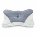GIANNA 2 Pack Cervical Memory Foam Pillows for Neck & Shoulder Pain Relief - Queen Size, Dark Gray