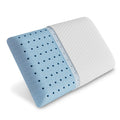 GIANNA Memory Foam Pillow for Neck Pain Relief - Single, Ergonomic, Hypoallergenic & Breathable, Medium Firm