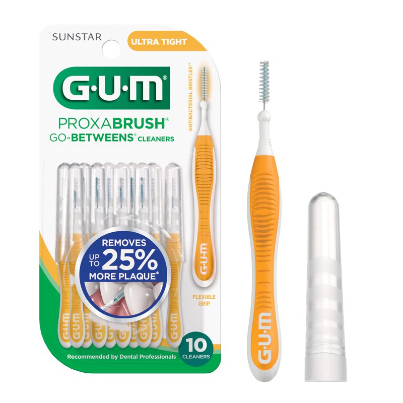 Interdental Brushes for Tight Spaces - Ultra Tight Dental Picks, 10 Count