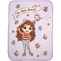 Kids Fleece Throw Blanket - Gabby's Dollhouse Cats Design, 46 x 60 Inches
