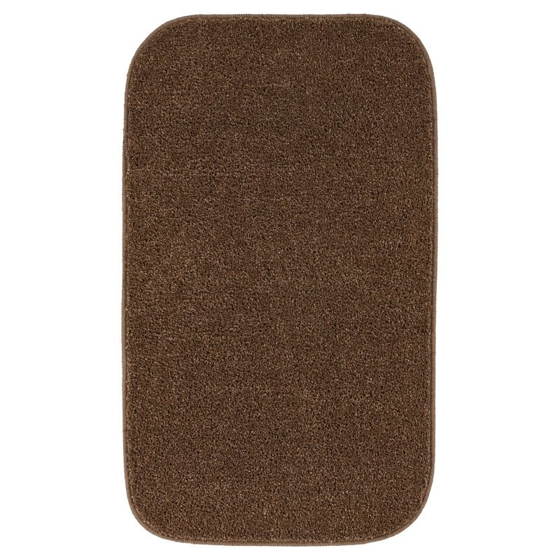 Rectangle Garland Sedona Washable Bathroom Rug 21x34 Cinnamon