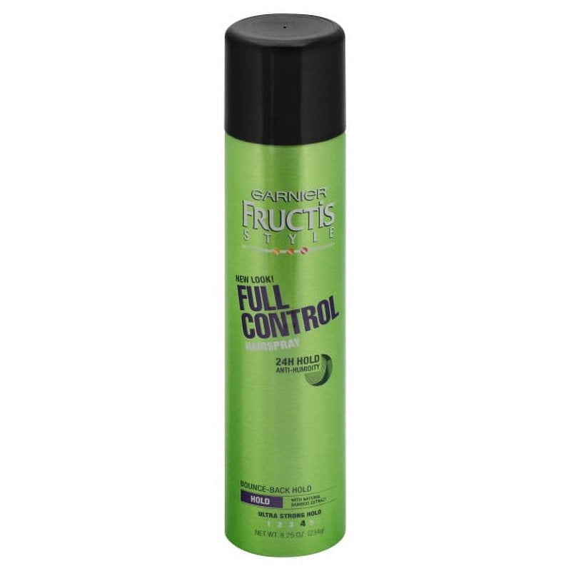 Ultra Strong Hold Hairspray with Bamboo Extract - 24-Hour Frizz Control