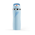 32oz Stainless Steel Water Bottle with Straw Cap - Ice Blue