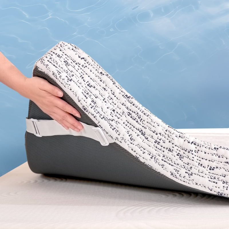 King Gel Memory Foam Mattress Topper 4 Inch with Cooling Cover - Plush, Non-Slip