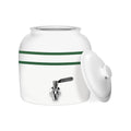 5 Gallon Porcelain Water Dispenser with Faucet and Lid