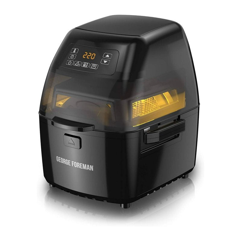 Air Fryer with Rotisserie - 3L Capacity, Exclusive Rotating Basket