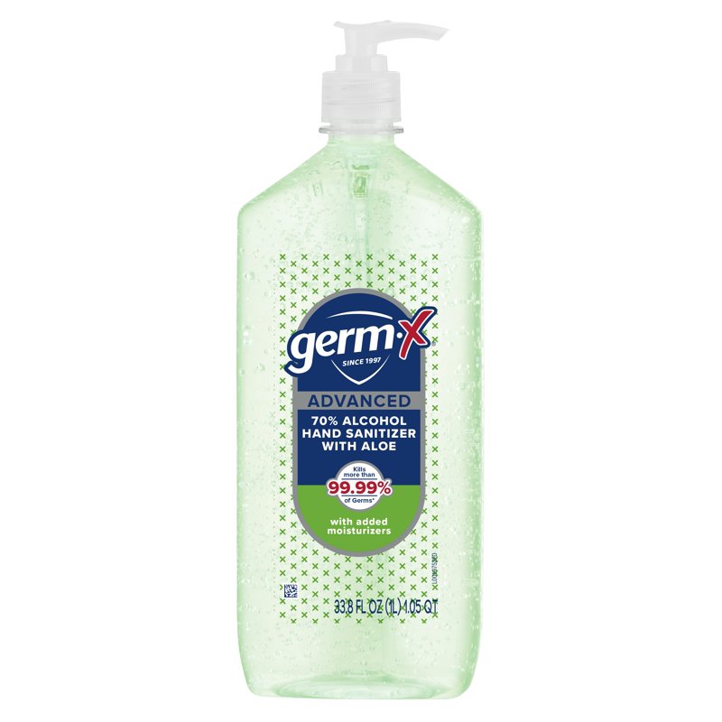 Advanced Hand Sanitizer with Aloe - 70% Alcohol, Moisturizing