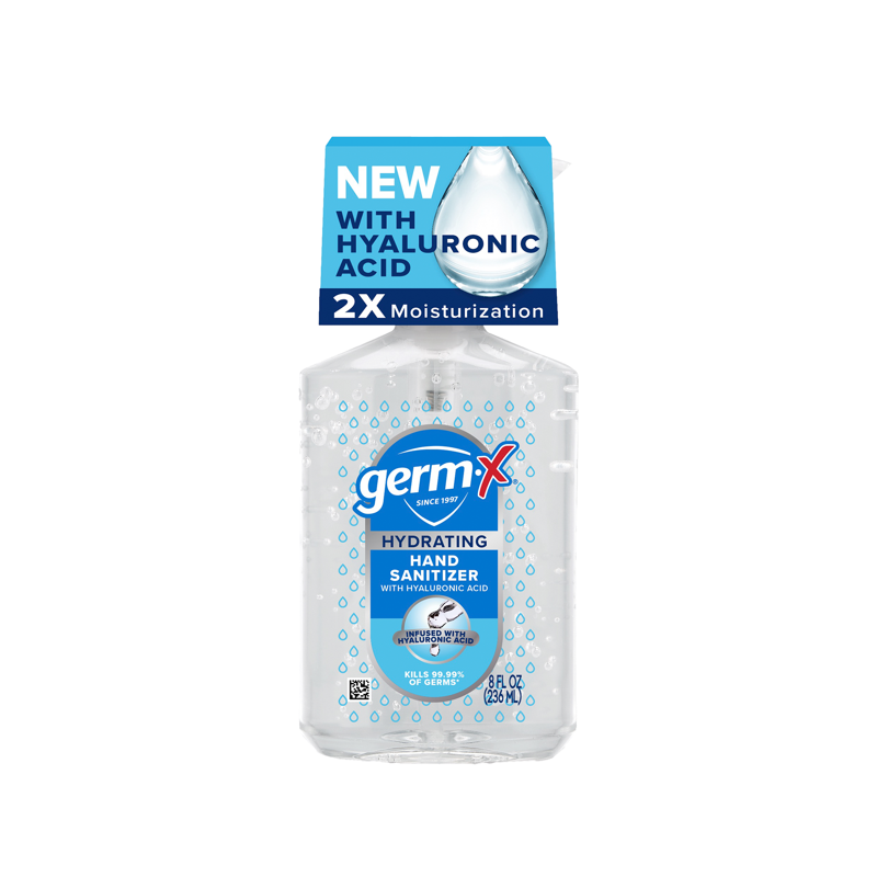 Hydrating Hand Sanitizer with Hyaluronic Acid - 2-Hour Moisture Boost