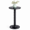 Elegant Round Accent Side Table - Versatile Plant Stand