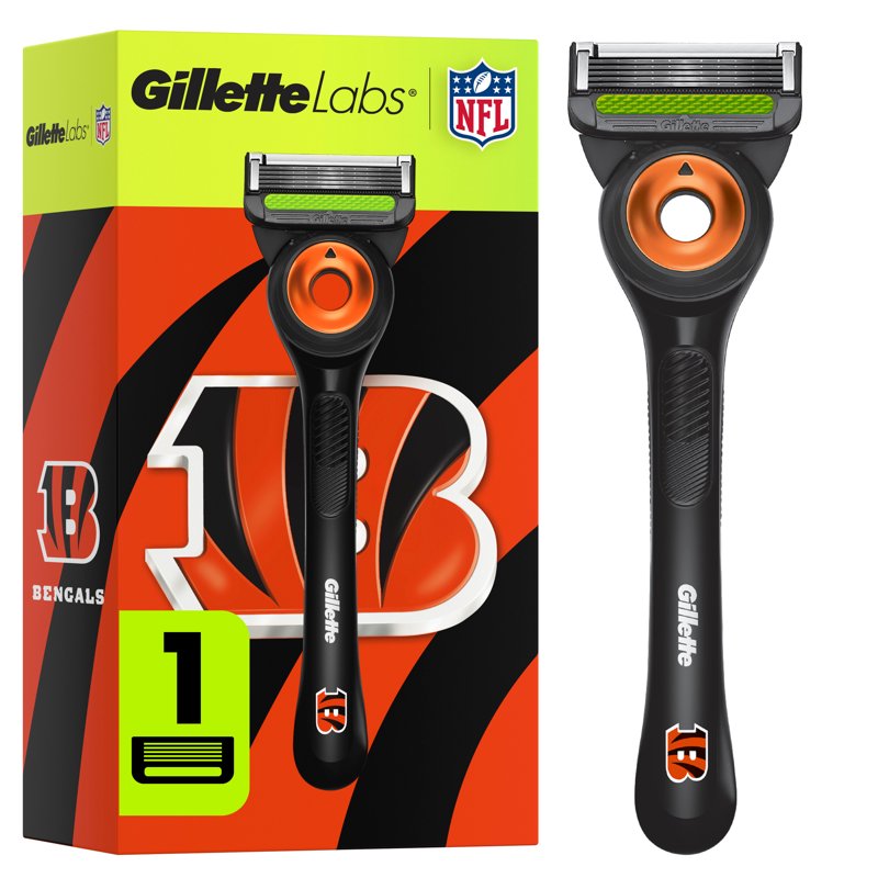 Cincinnati Bengals Razor - Special Edition with Exfoliating Bar