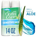 Sensitive Skin Shaving Gel for Women with Aloe Vera - 14 oz Twin Pack