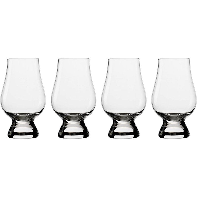 Non-Leaded Crystal Whiskey Glass Set - 4 Pieces