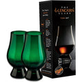 Glencairn Crystal Whiskey Glass Set - Green, Gift Box (Set of 2)