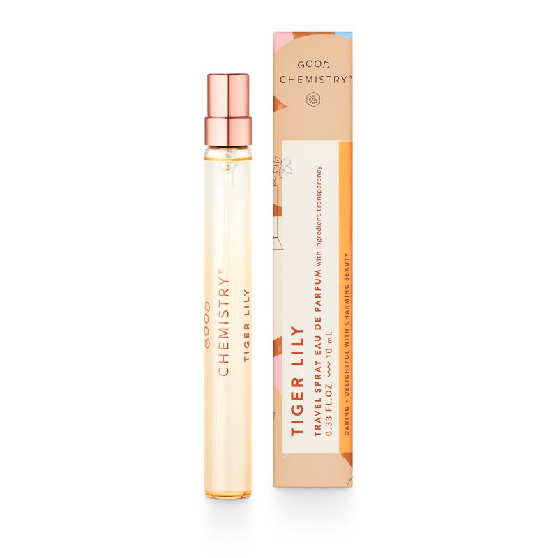 Tiger Lily Eau de Parfum Travel Spray - Floral & Vanilla Fragrance