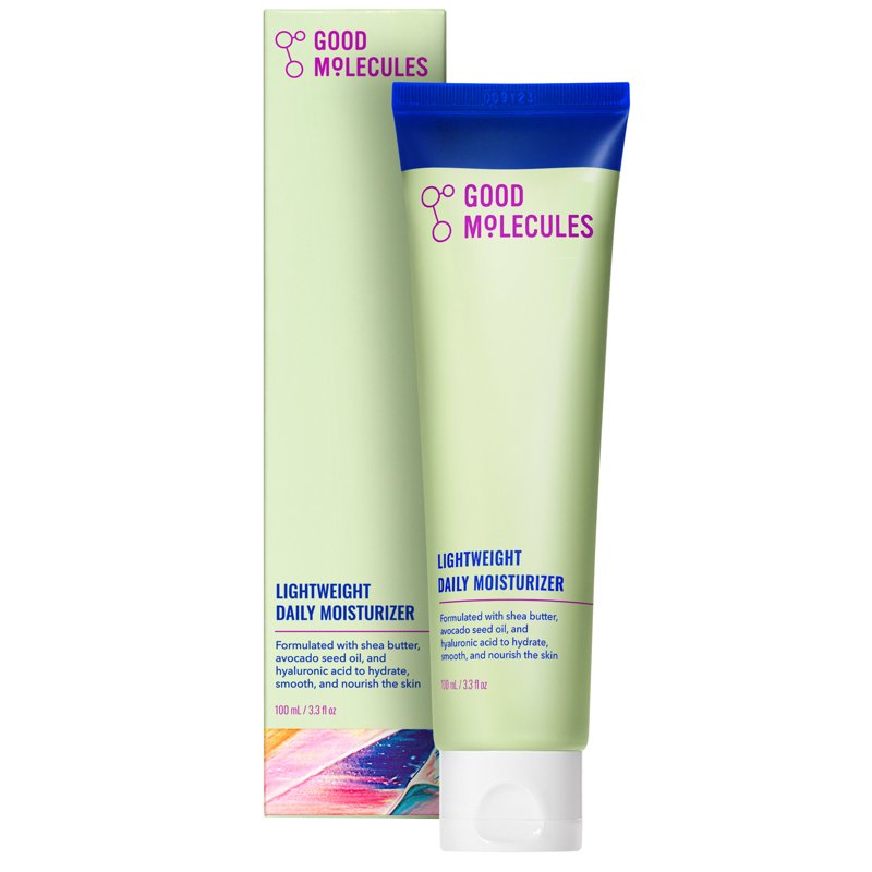 Lightweight Daily Facial Moisturizer with Shea Butter & Hyaluronic Acid, 3.3oz